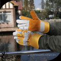 SRSAFETY High quality leather gloves for working sales / Leather gloves with china supplier